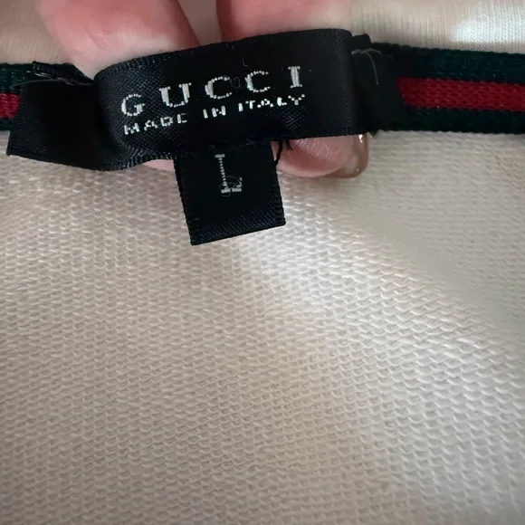 GUCCI White Women's Jacket SZ L